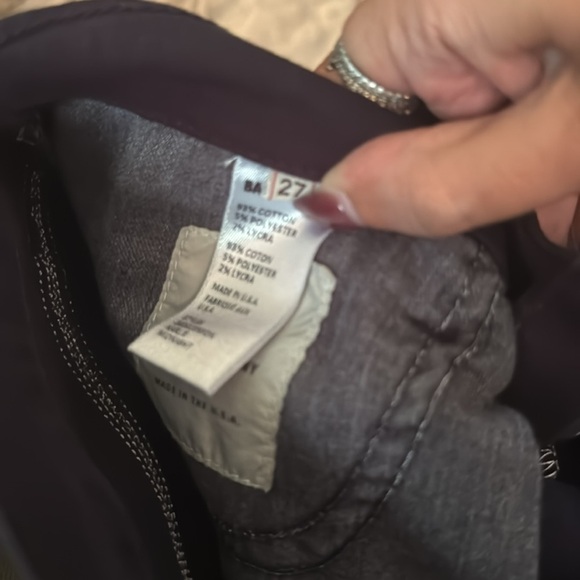 Baldwin Karlee High Rise Crop Skinny Jeans Black Size 27 NWT $220 - Picture 5 of 8